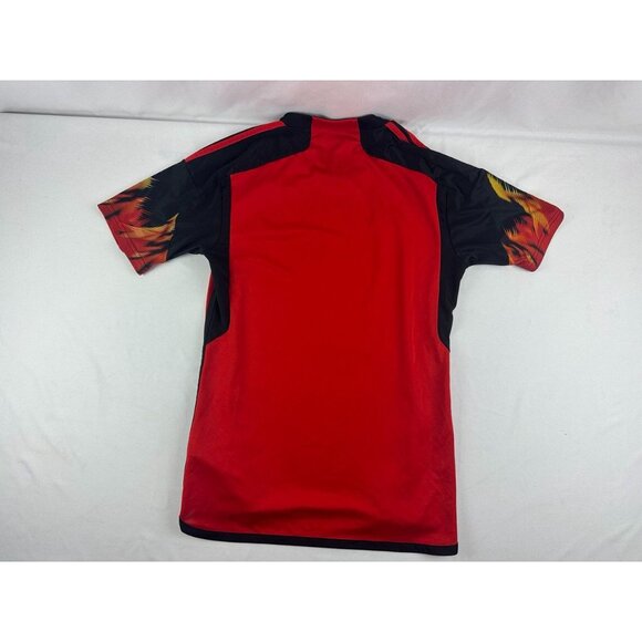 BELGIUM NATIONAL TEAM HOME FOOTBALL SHIRT 2022 2023 JERSEY SIZE MEN’S Small - Picture 2 of 8